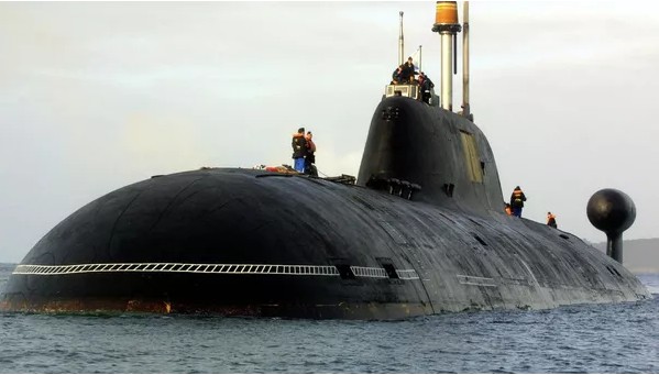 Submarino nuclear russos  Shchuka-B  — Foto: AFP