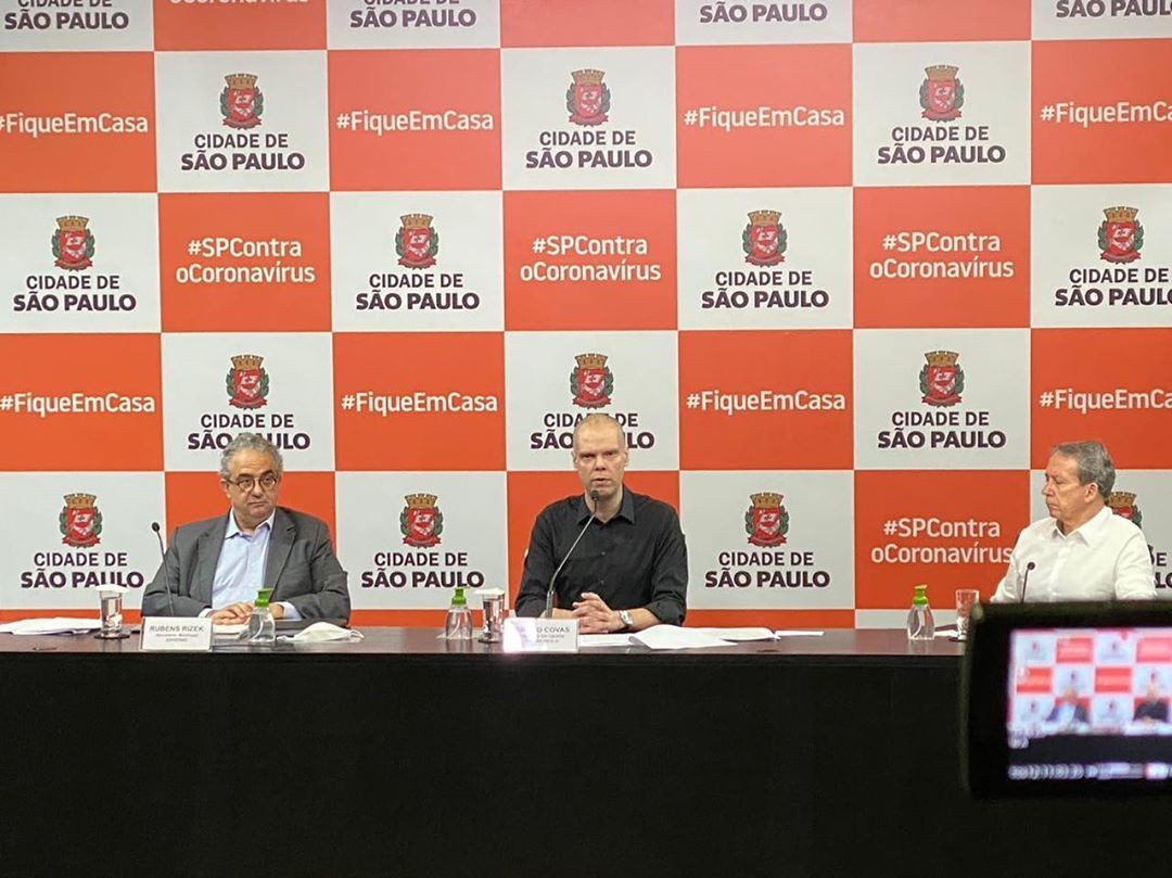 Prefeito Bruno Covas anunciou ampliação do rodízio em São Paulo (Foto: Reprodução/Instagram)