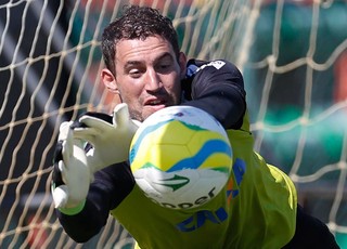 Martin Silva treino do Vasco (Foto: Alexandre Cassiano / Agência O Globo)