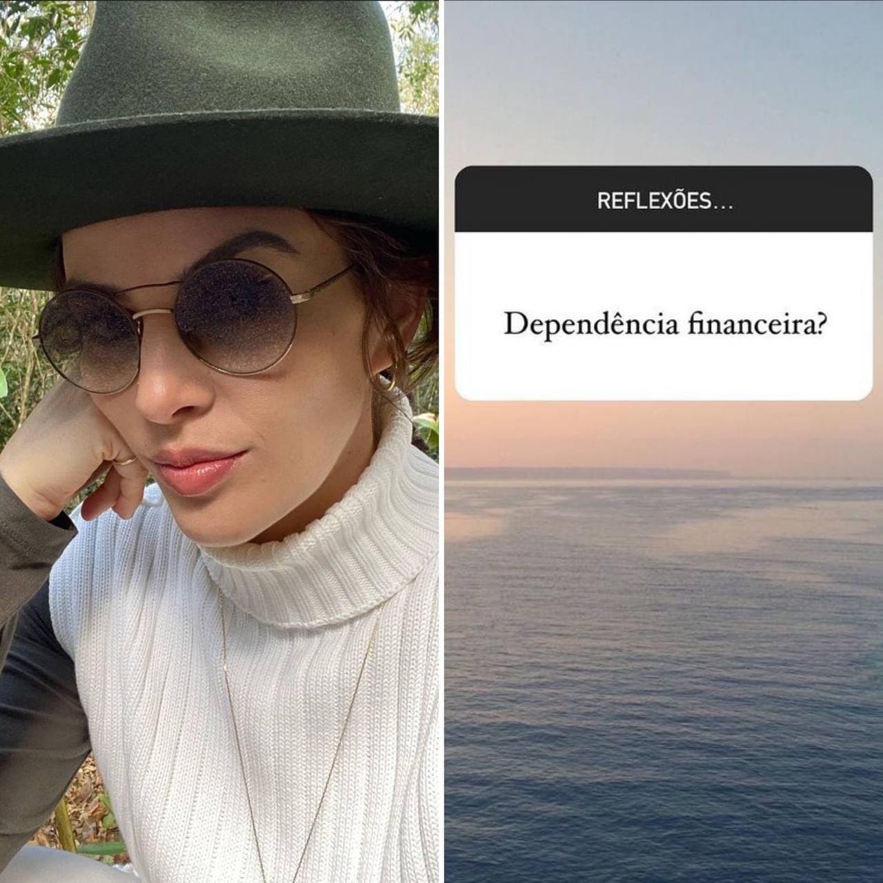 Mônica Benini usa o Instagram para desabafar sobre dependência financeira em texto reflexivo (Foto: Reprodução / Instagram)