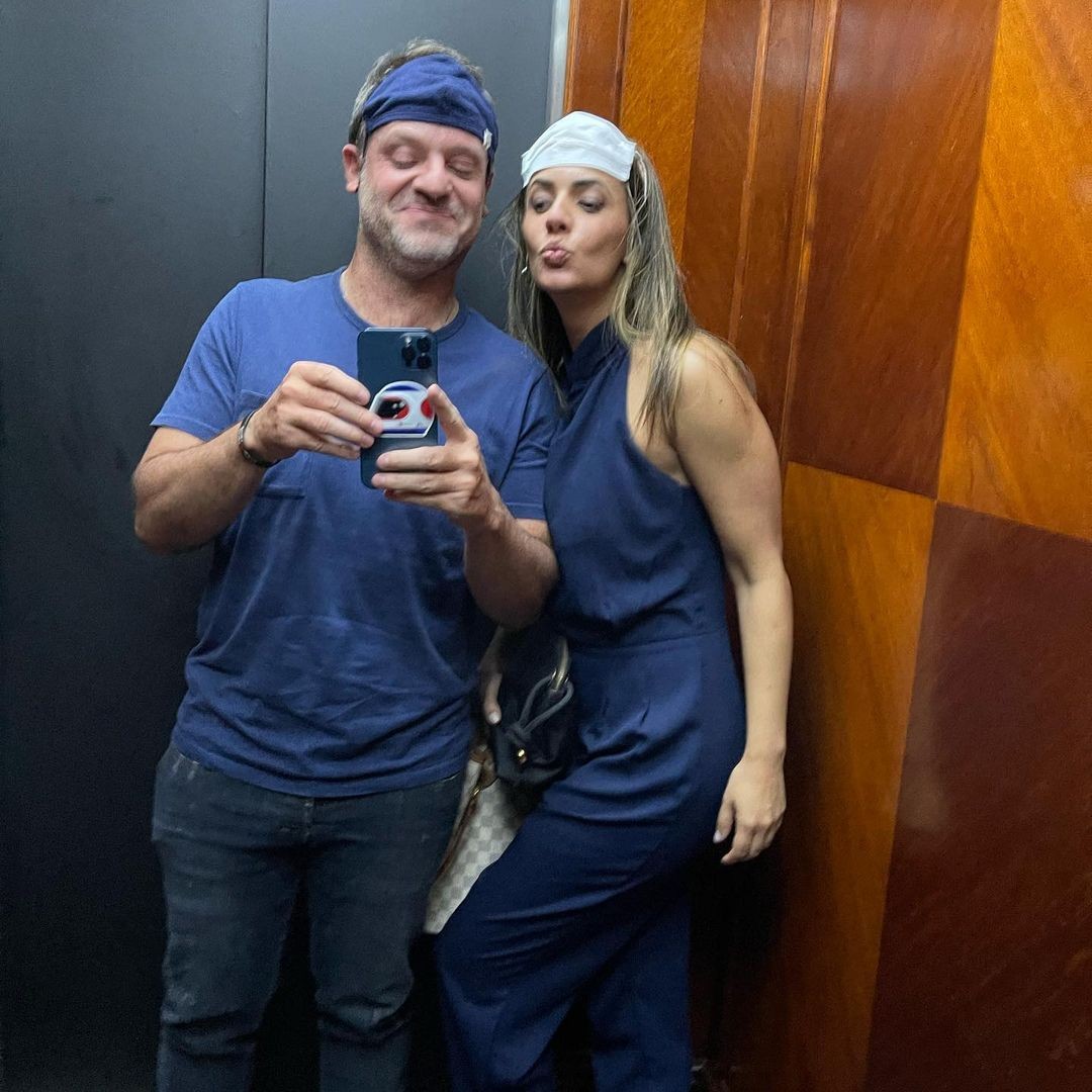 Rubens Barrichello e Paloma Tocci (Foto: Reprodução/Instagram)