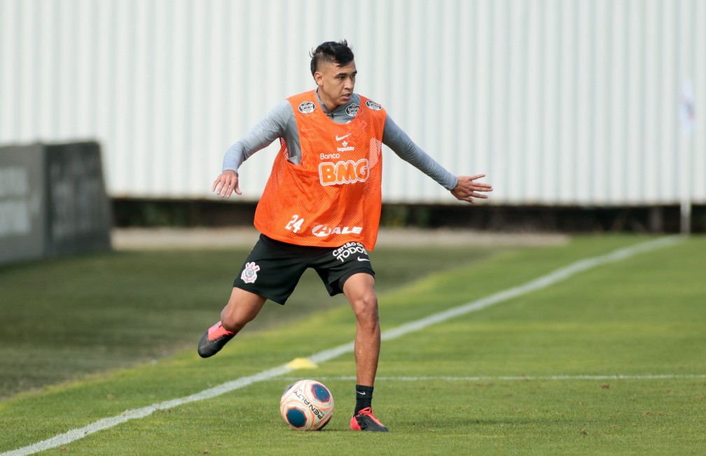Cantillo tem contrato com nova validade no Corinthians — Foto: Rodrigo Coca / Ag.Corinthians