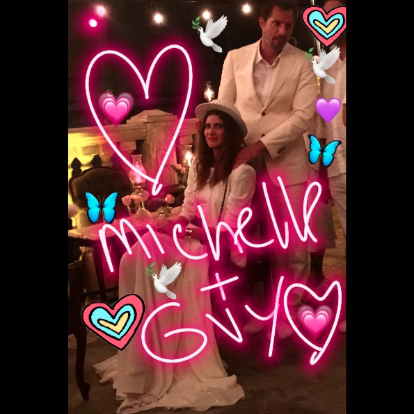 Michelle ALves e Guy Oseary (Foto: Reprodução/Instagram)