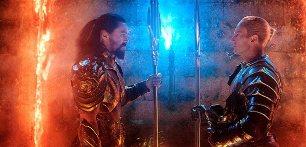 Jason Momoa e Patrick Wilson em cena de Aquaman (Foto: Divulgação/WarnerBros)