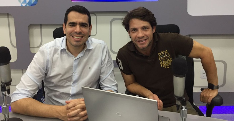 Marcelo Sant'Ana anuncia Preto Casagrande como treinador na noite desta quarta (Foto: Divulgação/EC Bahia)