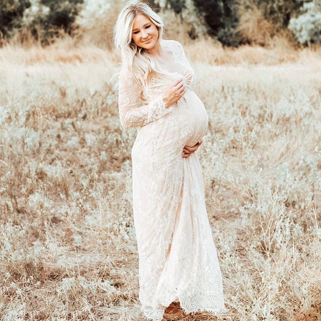 Brittani Boren Leach mostra foto grávida de Crew (Foto: Reprodução/Instagram)