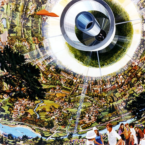 Como a Nasa imaginava em 1975 que seriam as colônias ...