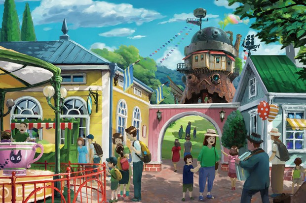 Veja como será o Ghibli Park, atração inspirada nas animações do Studio Ghibli, no Japão (Foto: Divulgação)
