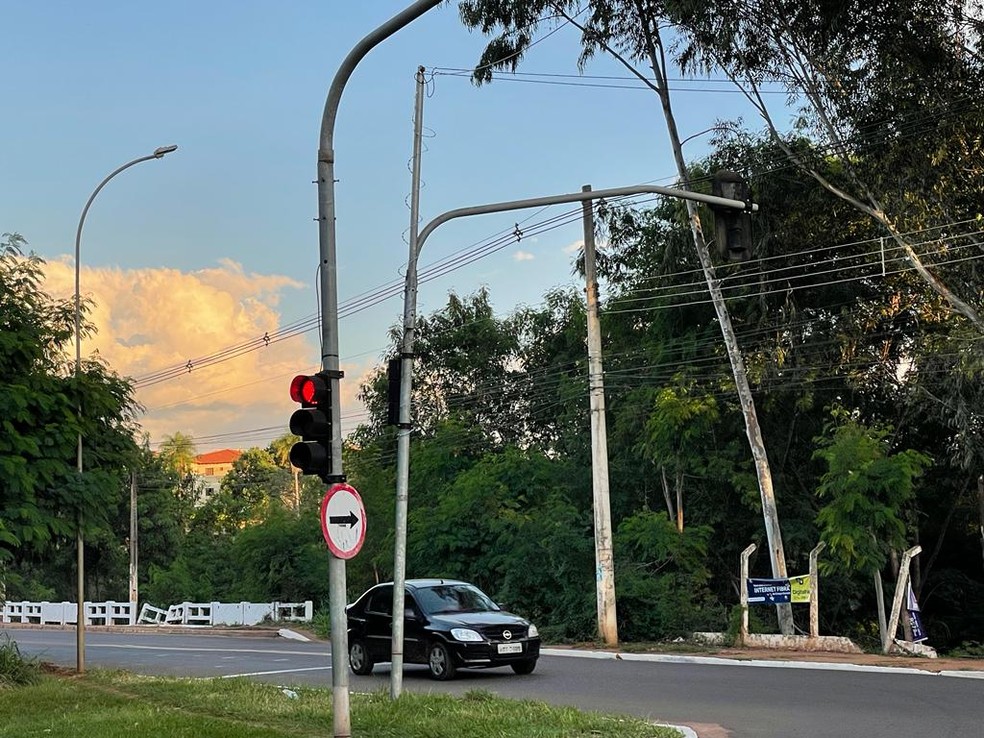 Medida visa conter furtos de fios em Campo Grande &mdash; Foto: TV Morena/ Reprodu&ccedil;&atilde;o 