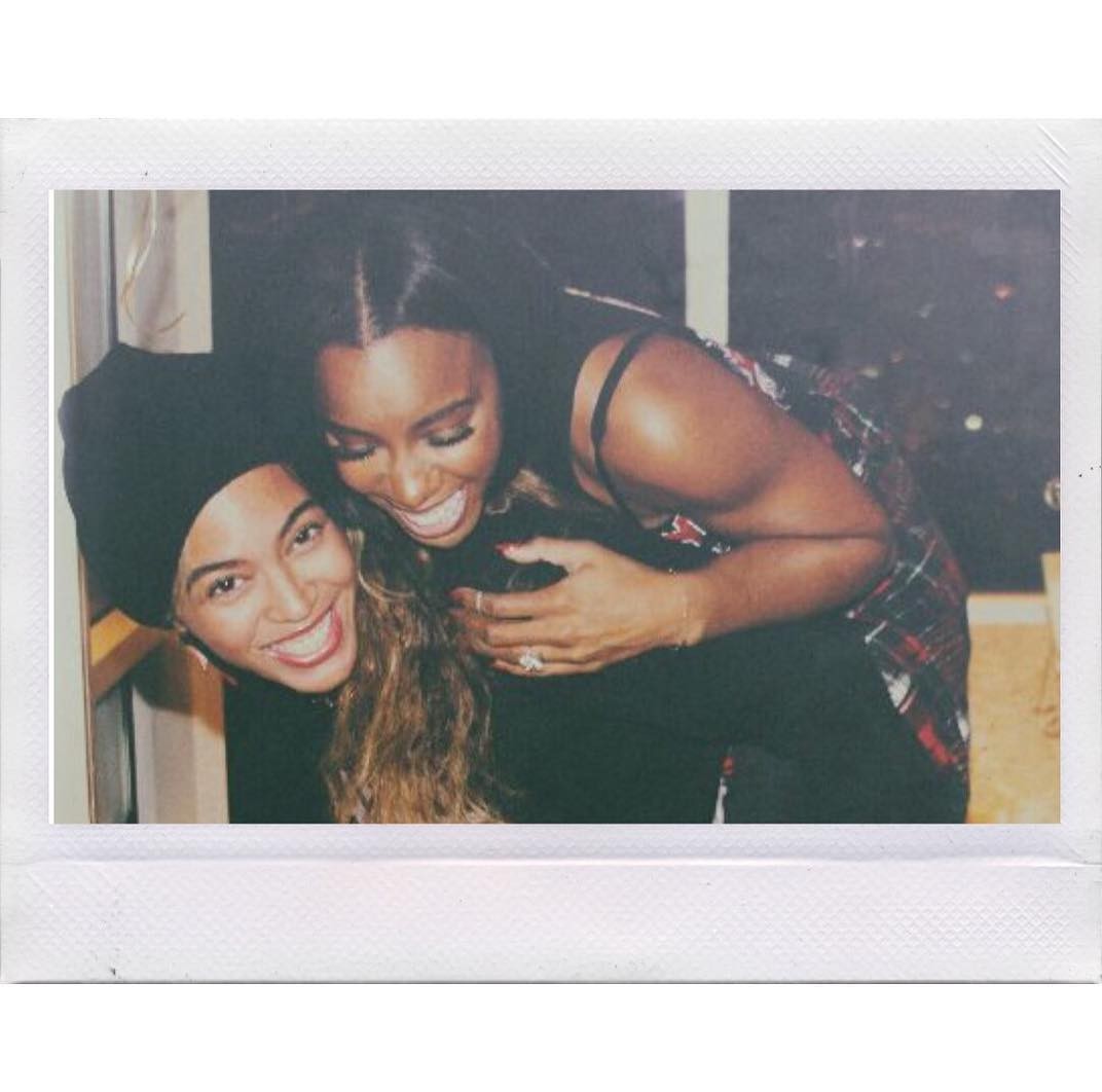 Beyoncé e Kelly Rowland (Foto: Instagram/ Reprodução)
