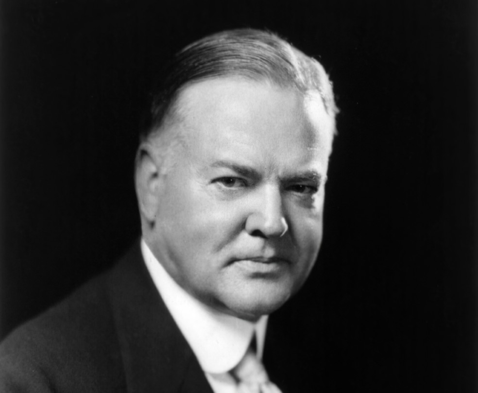 Herbert Hoover, presidente dos EUA entre 1929 e 1933 — Foto: Library of Congress