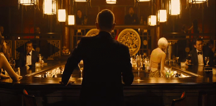 James Bond e seu viciante Martini (Foto: Reprodução)