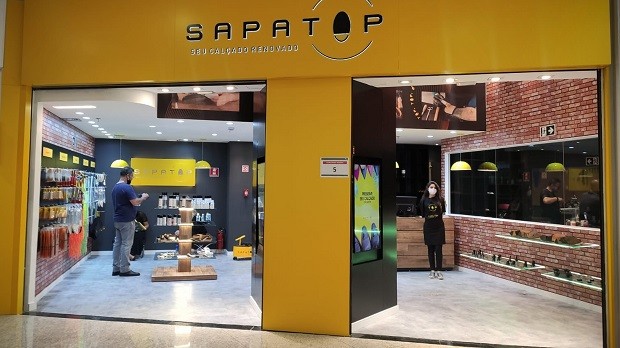 Sapatop, do Internacional Franchise, mesmo grupo que a Arranjos Express, foi fundada em dezembro de 2020 (Foto: Divulgação)