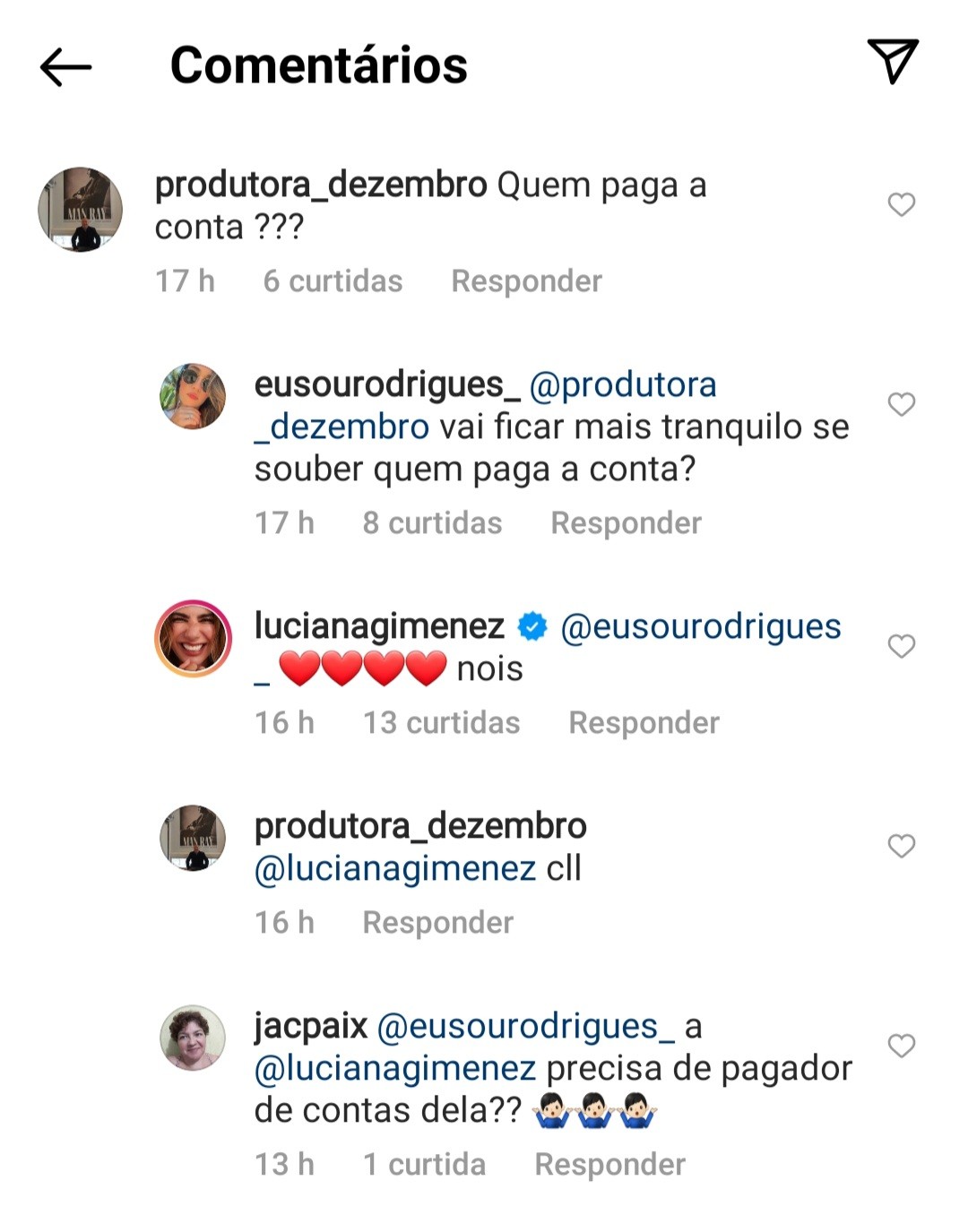Luciana Gimenez responde seguidora (Foto: Reprodução / Instagram )