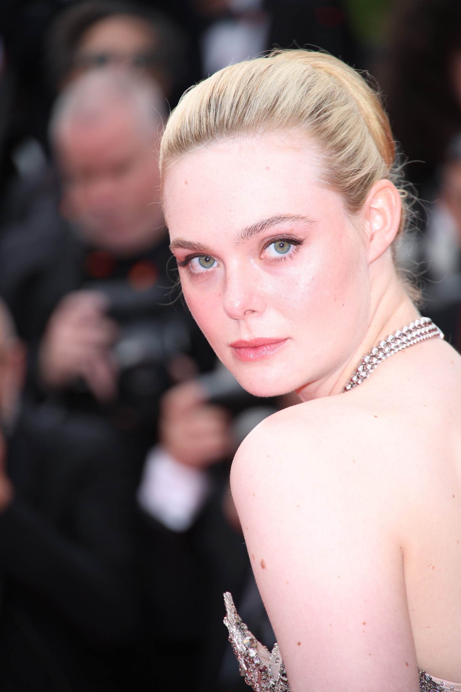 Elle Fanning no Festival de Cannes — Foto: Getty Images
