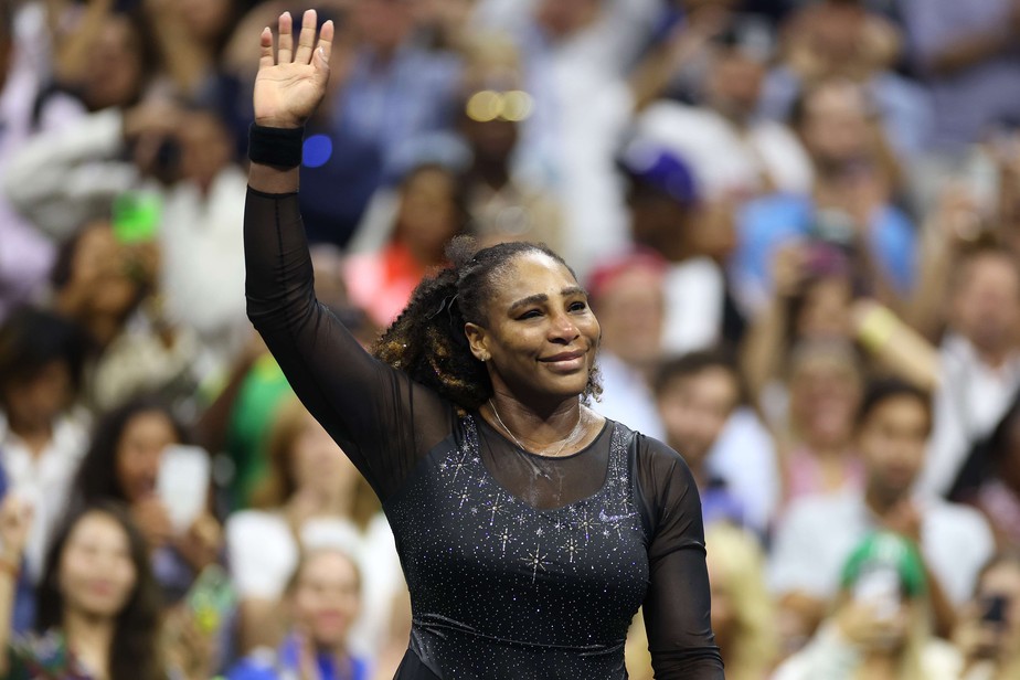Serena Williams se despede do público no US Open