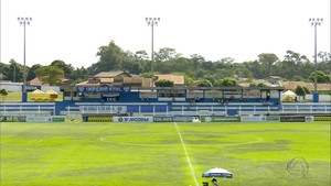 Estádio Saraivão, Ivinhema (Foto: Reprodução/TV Morena)