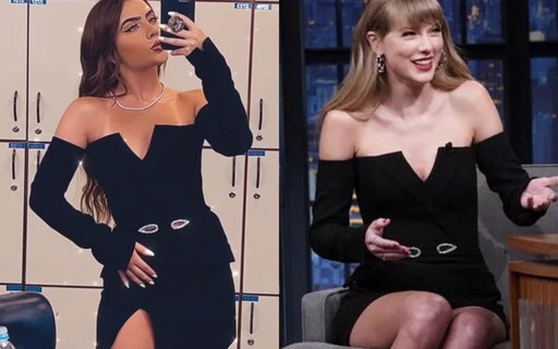 Jade Picon usa no 'BBB Dia 101' vestido de R$ 7 mil já usado por Taylor Swift