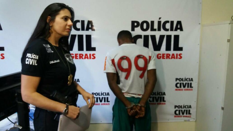Polícia Civil apresenta suspeito de estuprar idosa em Juiz de Fora Zona da Mata G
