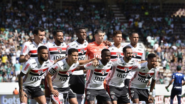 O time titular do São Paulo