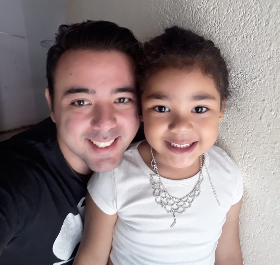 Pai ficou internado com coronav&iacute;rus em Jundia&iacute; &mdash; Foto: Arquivo pessoal