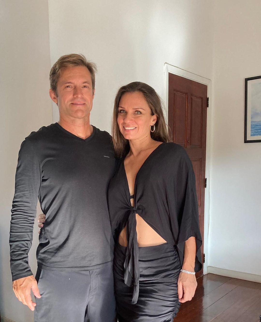 Cláudio Heinrich posa com Claudia Colpo (Foto: reprodução/ Instagram)