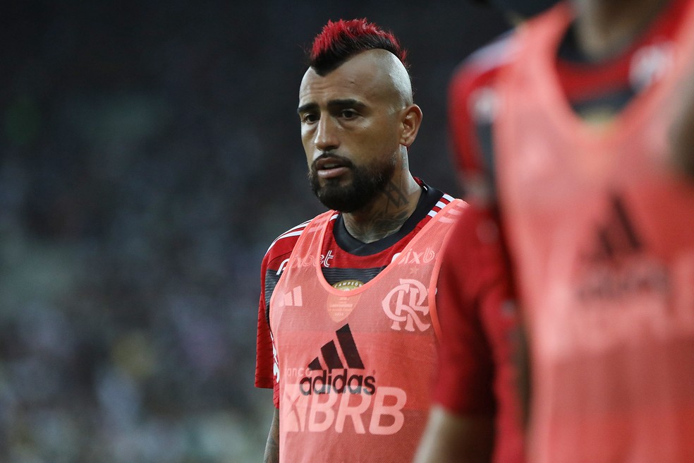 Vidal ganhou chances neste início de temporada, mas não engrenou — Foto: Lucas Tavares
