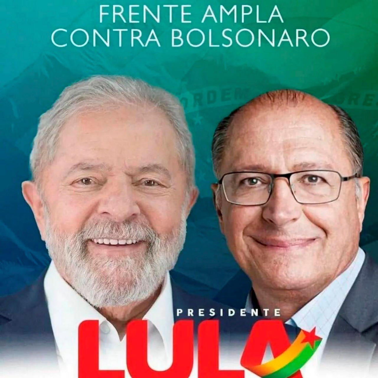 Santinho que une Lula e Alckmin para a campanha presidencial não foi uma peça criada pelo PT
