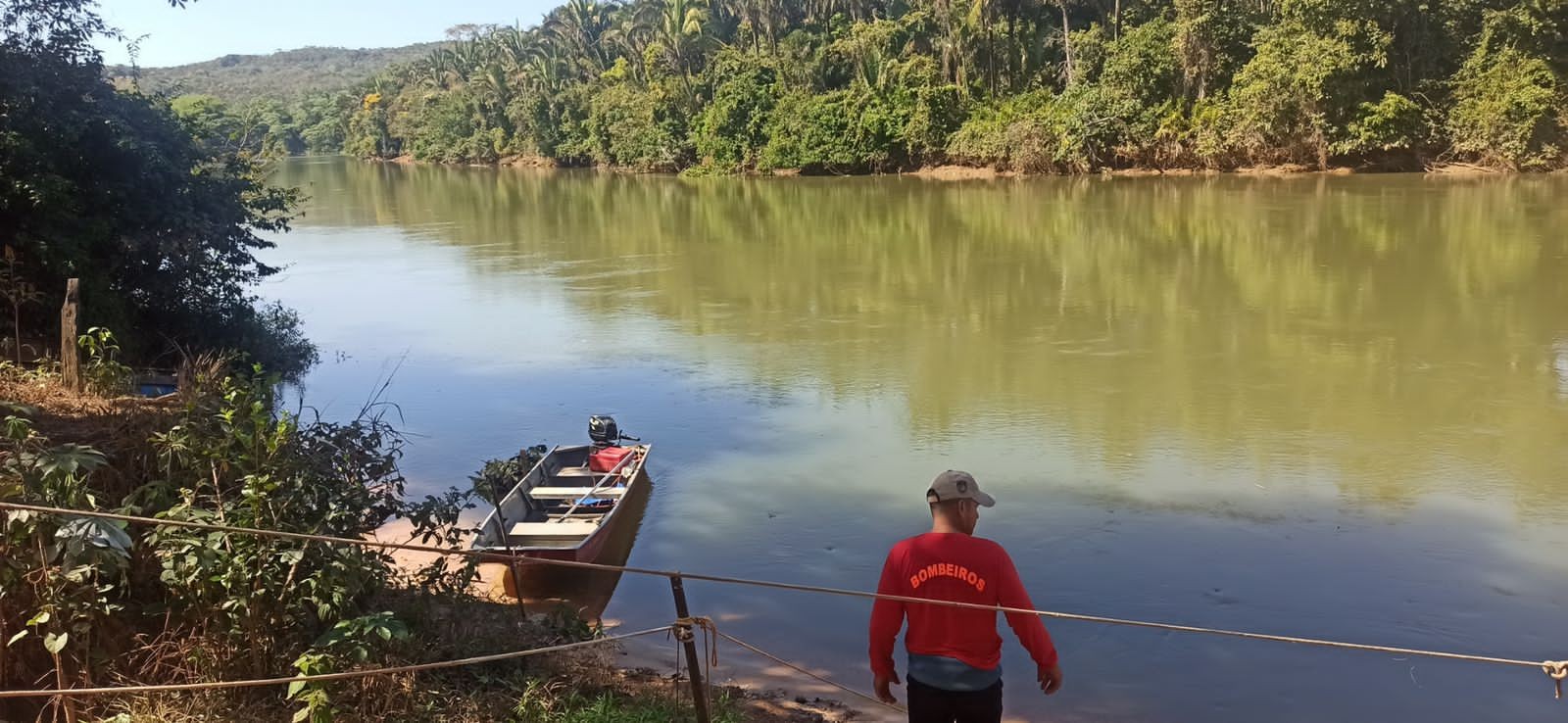 Corpo de idoso é encontrado em rio após sair para pescar em MT
