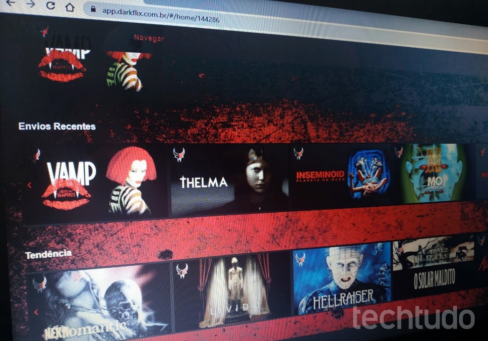 O Que E Darkflix Conheca O Rival Da Netflix Para Filmes De Terror Apps Techtudo