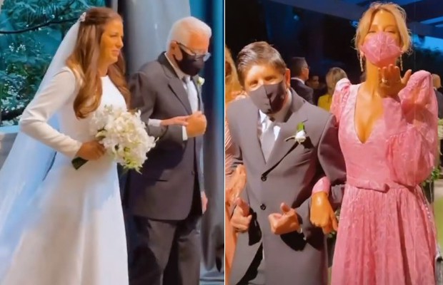Ticiane Pinheiro mostra detalhes do casamento da irmã Jô Pinheiro em SP (Foto: reprodução/instagram)
