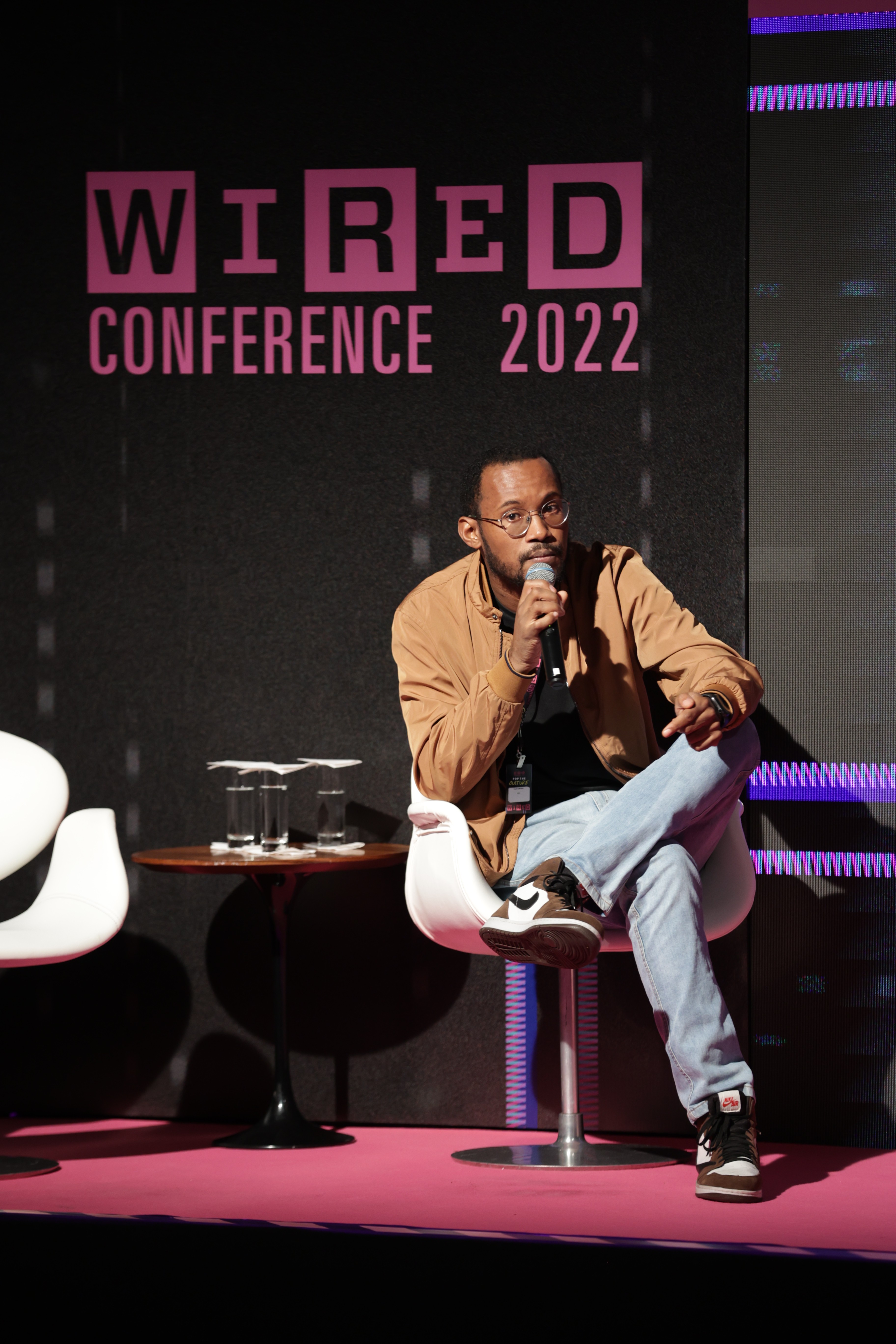 O professor e sociólogo Tulio Custódio na Wired Conference 2022 (Foto: André Ligeiro)