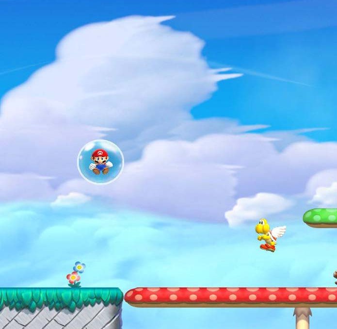 Use a bolha para voltar em Mario Run (Foto: Reprodução/Murilo Molina) (Foto: Use a bolha para voltar em Mario Run (Foto: Reprodução/Murilo Molina))