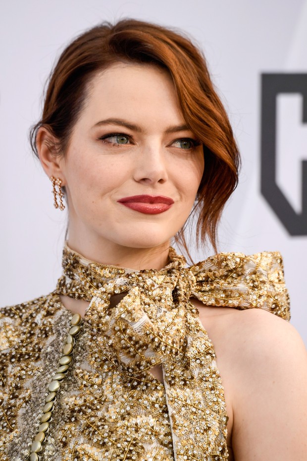 LOS ANGELES, CA - JANUARY 27: Emma Stone attends the 25th Annual Screen Actors Guild Awards at The Shrine Auditorium on January 27, 2019 in Los Angeles, California.  (Photo by Frazer Harrison/Getty Images) (Foto: Getty Images)