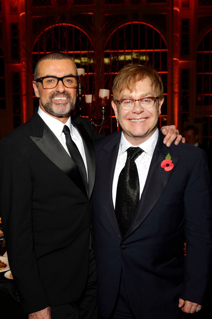  George Michael e Sir Elton John (Foto: Getty Images)