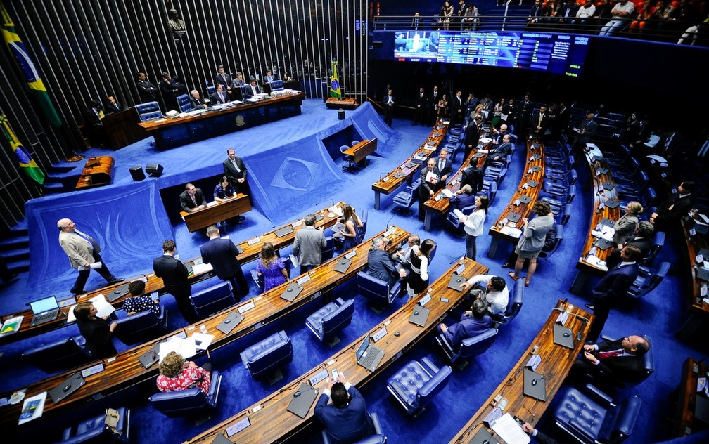PlenÃ¡rio do Senado â€” Foto: Marcos Oliveira/AgÃªncia Senado