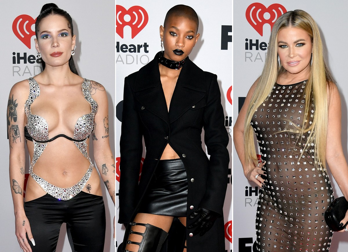 Halsey, Willow Smith e Carmen Electra (Foto: Getty Images)