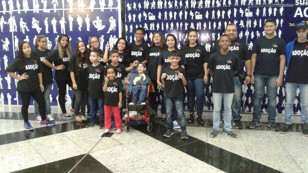 Filho mais novo tem 12 anos e a mais velha, 38 — Foto: Arquivo Pessoal