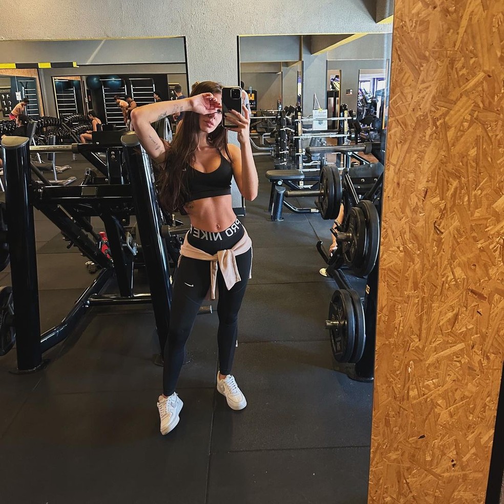 Maria Lina Deggan contou que j&aacute; recebeu coment&aacute;rios negativos por ser magra &mdash; Foto: Reprodu&ccedil;&atilde;o Instagram