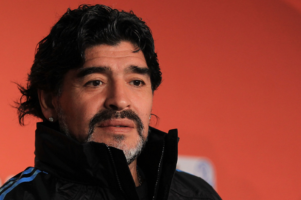 O ídolo argentino Diego Maradona (Foto: Getty Images)