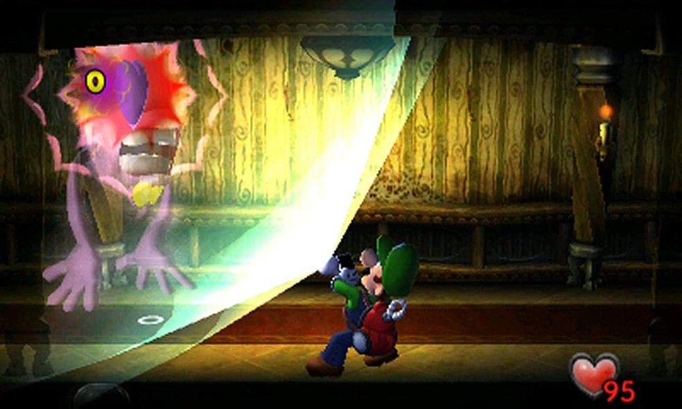 Luigi's Mansion coloca o jogador na pele de Luigi, que deve explorar uma mansão assombrada para resgatar seu irmão Mario — Foto: Reprodução/Amazon