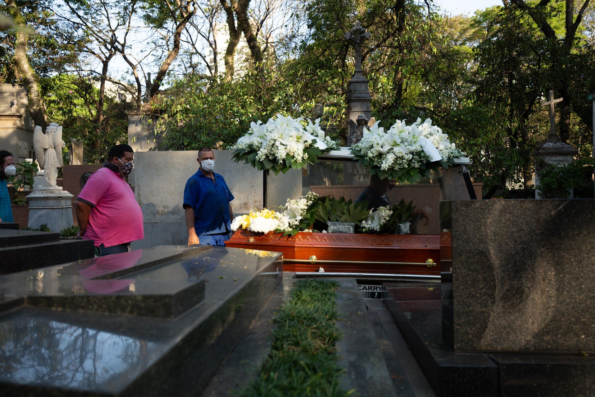 Sergio Mamberti é enterrado em São Paulo (Foto: Brazil News / Amauri Nehn)