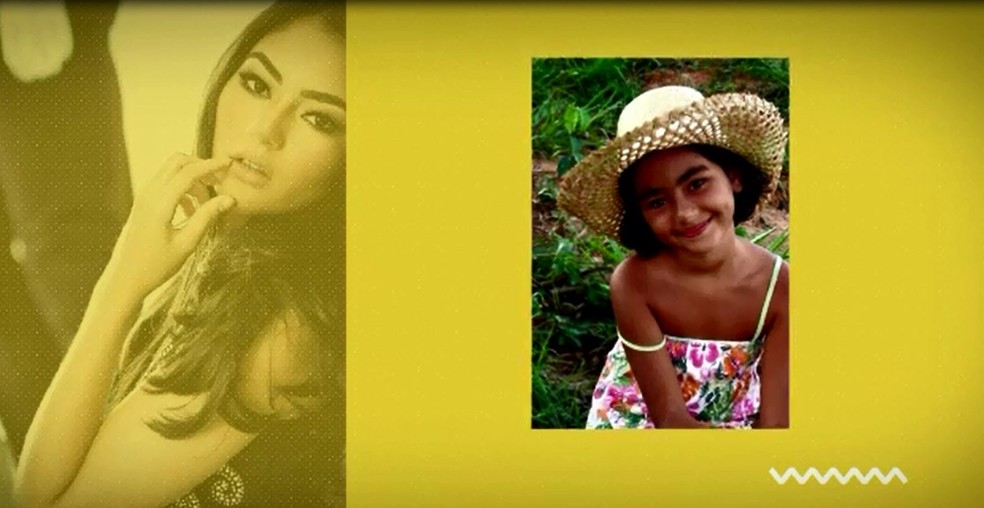 Des de pequena Júlia gosta de participar de concursos de beleza (Foto: Reprodução/Rede Amazônica Acre)