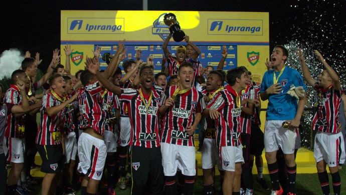 São Paulo campeão da Copa RS Sub-20 (Foto:  Anna Cris Fotografia/Divulgação )