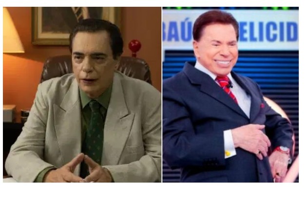 José Rubens Chachá vai dar vida a Silvio Santos na série da Star+ 'O Rei da TV', prevista para estrear em 2022 (Foto: Divulgação/Star e SBT)