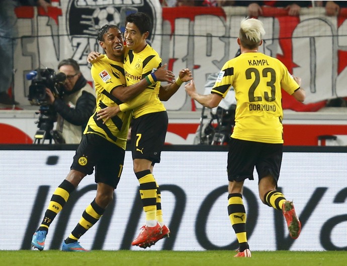 Stuttgart x Borussia Dortmund (Foto: Reuters)