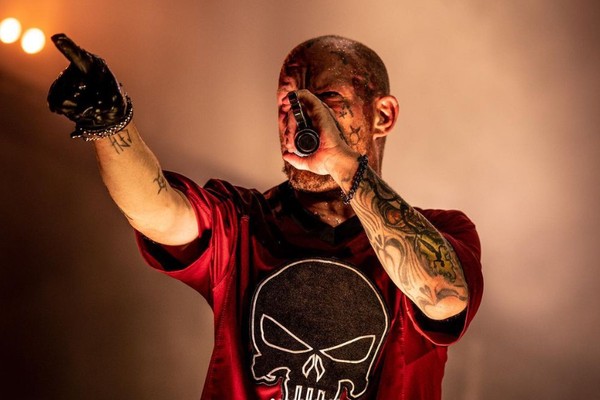 Ivan Moody, vocalista da banda Five Finger Death Punch (Foto: Reprodução/Instagram)