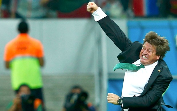Miguel Herrera gol México x Croácia (Foto: Reuters)