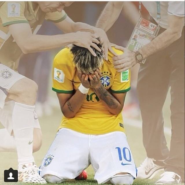 Imagem de Neymar postada por Luan Santana (Foto: reprodução / Instagram)