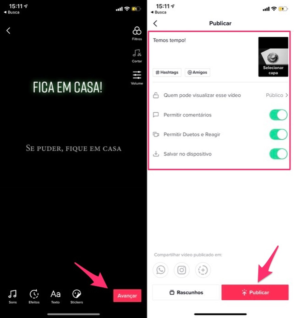 Como Escrever No Video Do Tiktok E Fazer Desafios Como Me Diz Seu Nome Redes Sociais Techtudo